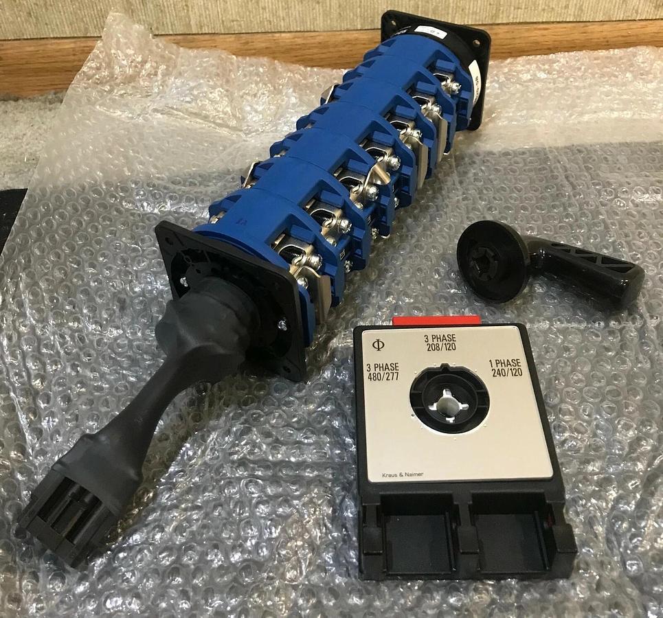 Used Genuine OEM Cummins Voltage Selector Switch | C80-D6R C100-D6R | P/N: A041W631