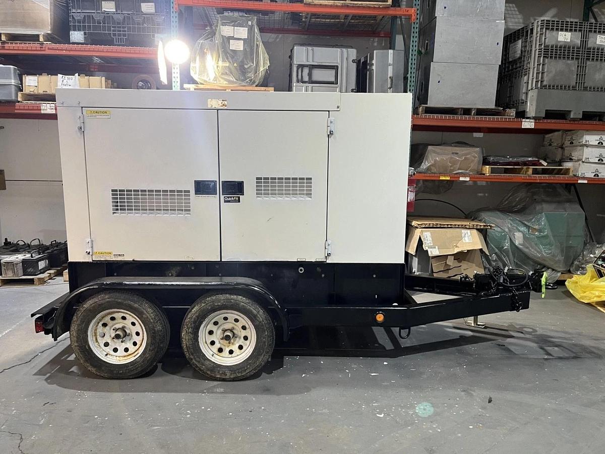 Used 70kva Multiquip DCA-70SSJU4I Mobile Diesel Generator - S/N: 7306566