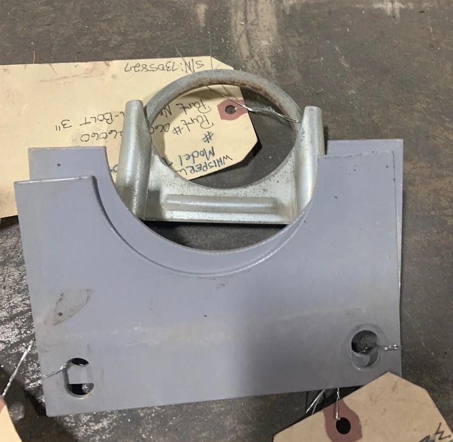 Used Used Multiquip Exhaust Pipe Cover and U-Bolt 3" | P/N: M2331400004 0602326060