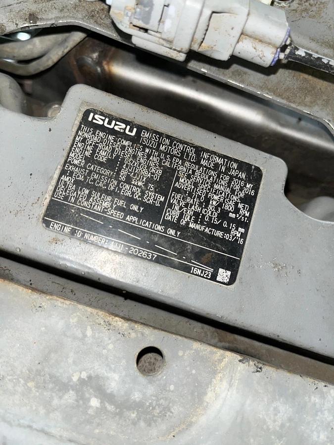 Used 70kva Multiquip DCA-70SSIU4F Mobile Diesel Generator - S/N: 7353548