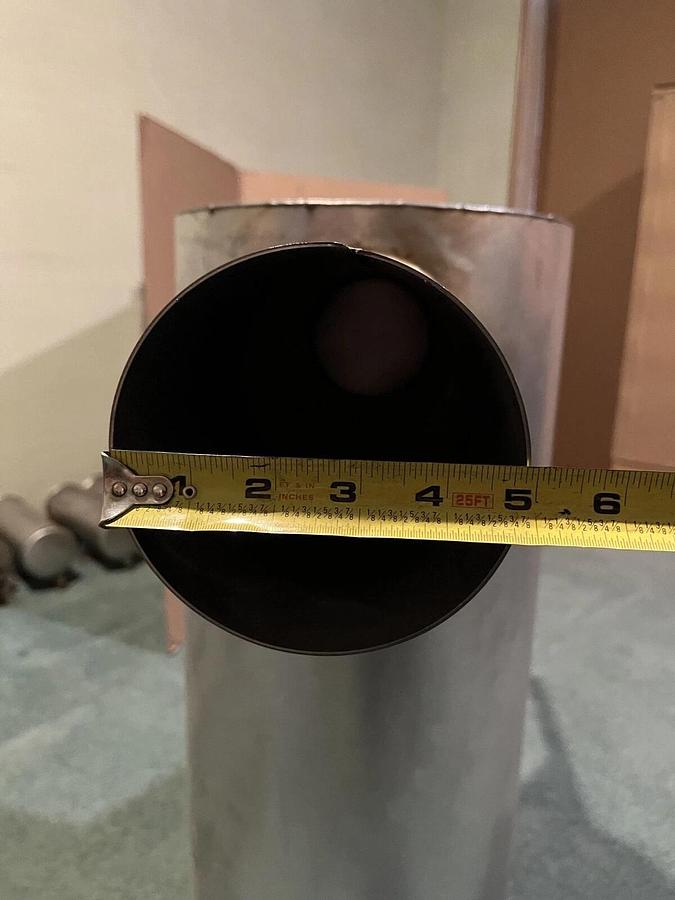 New Cummins Exhaust Muffler - P/N: 0155-4598