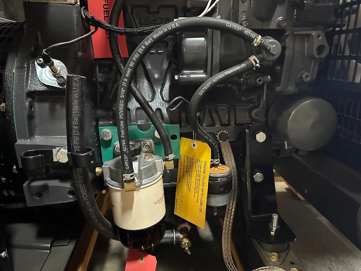 Used 15kw Cummins C15D6 Stationary Diesel Generator