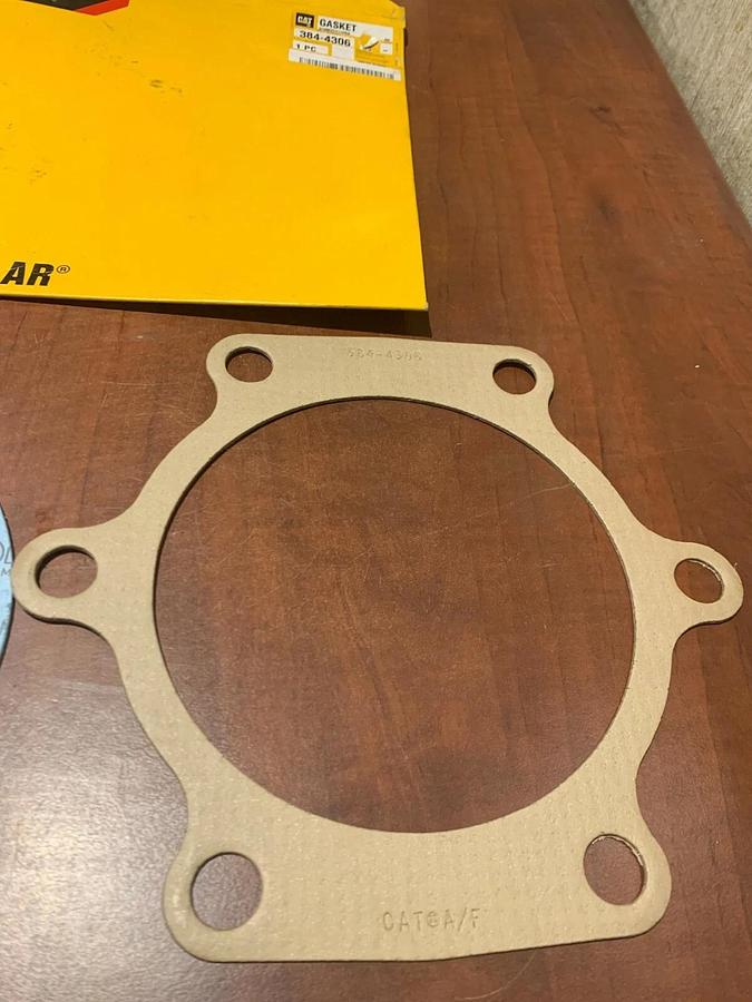 Used New Genuine OEM CAT Caterpillar Gasket 384-4306 3844306