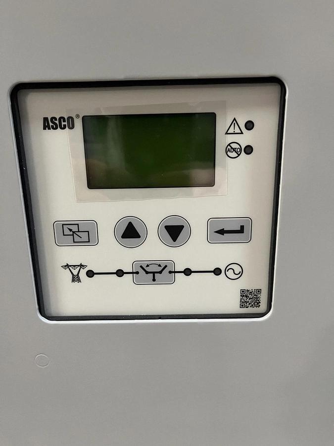 Used 200A 208V ASCO D03AUSA30200CGXM Automatic Transfer Switch - S/N: 1808631-004RE