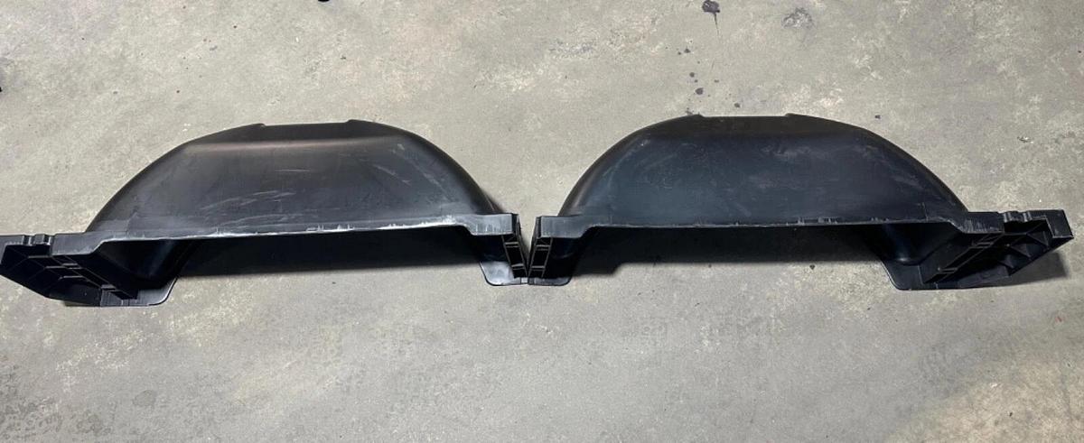 Used Genuine OEM Cummins Steelpoint Plastic Trailer Fenders: C60-D6R C80-D6R C100-D6R