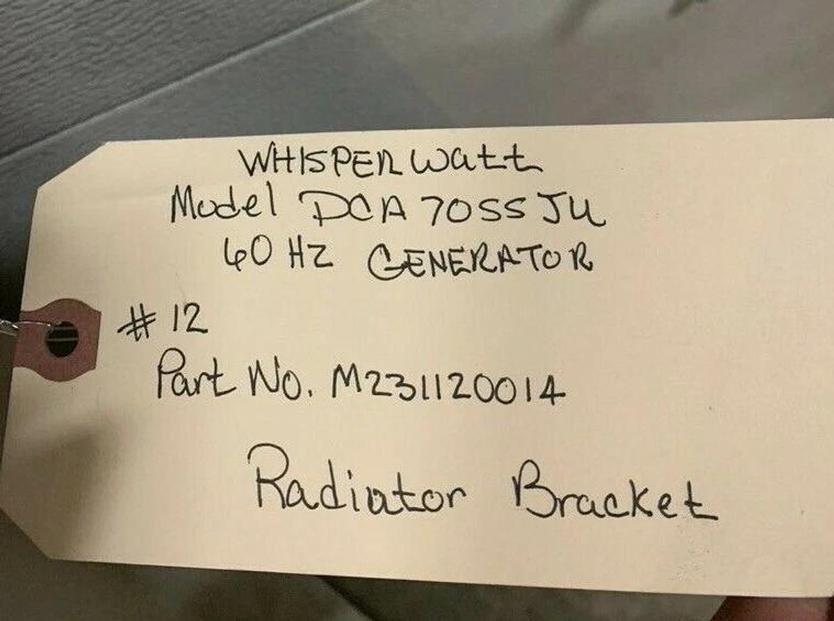 Used Multiquip Radiator/Intercooler DCA70SSJU4i | MQ Power P/N: Y0602012901