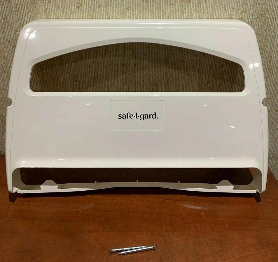 Used (2 Pack) New Georgia-Pacific Safe-T-Gard 1/2-Fold Seatcover Dispenser | PN 57710