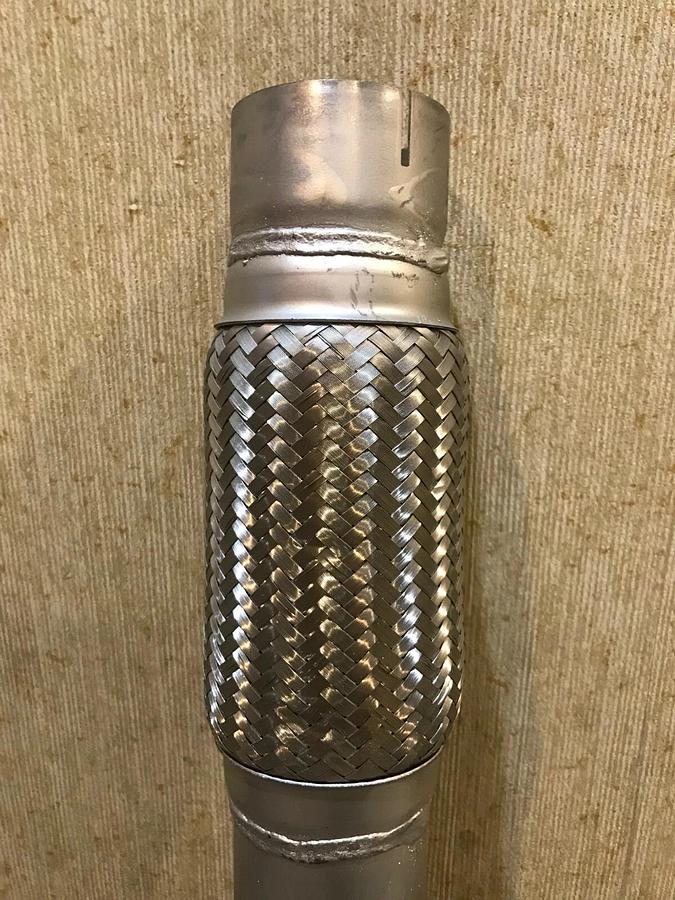 Used Cummins Flexible Exhaust Pipe Tube | P/N: A031A195 | C100-D6R C80-D6R C60-D6R