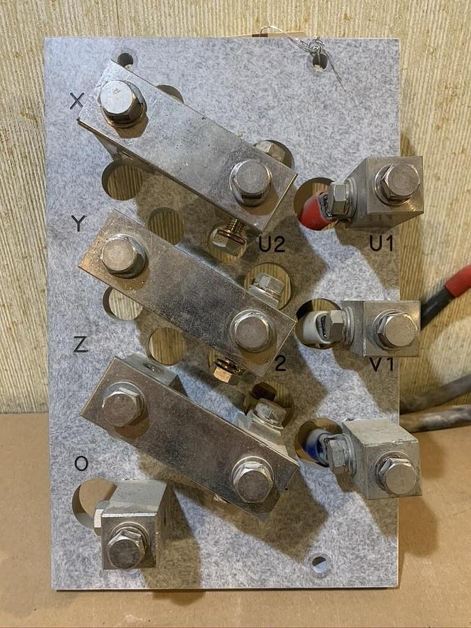 Used Multiquip Voltage Change Over Terminal Link Board | MQ Power P/N: M4273000003