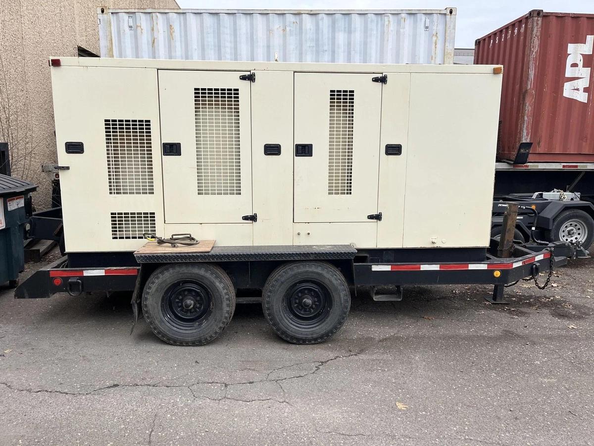 Used 113kW Caterpillar 3304 SR4B Mobile Diesel Generator - S/N: 8GK00626