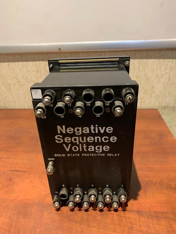 Used Basler Electric BE1-47N Voltage Phase Sequence Relay