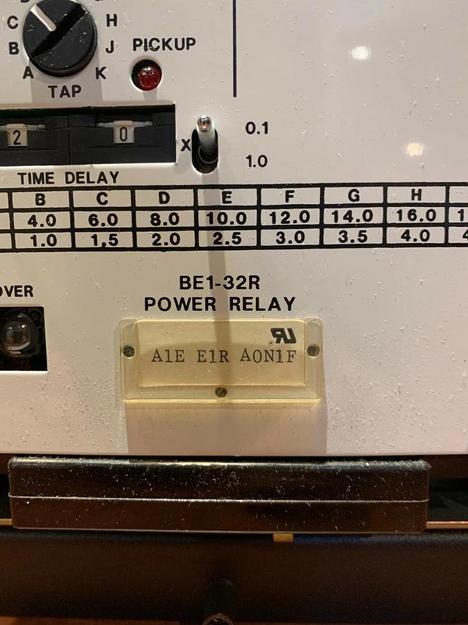 Used Basler Electric BE1-32R Power Relay | A1E E1R A0N1F