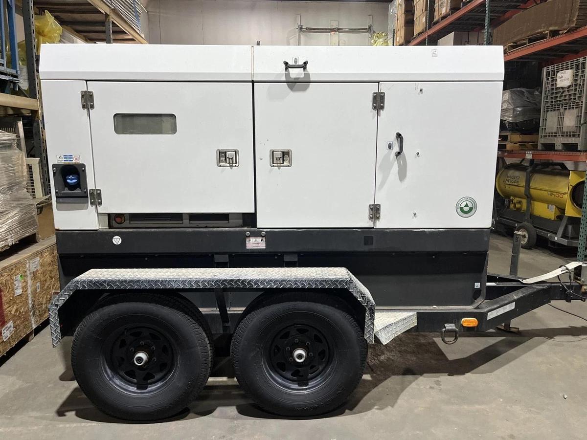 Used 70kva Wacker Neuson G70 Mobile Diesel Generator - S/N: 24445446