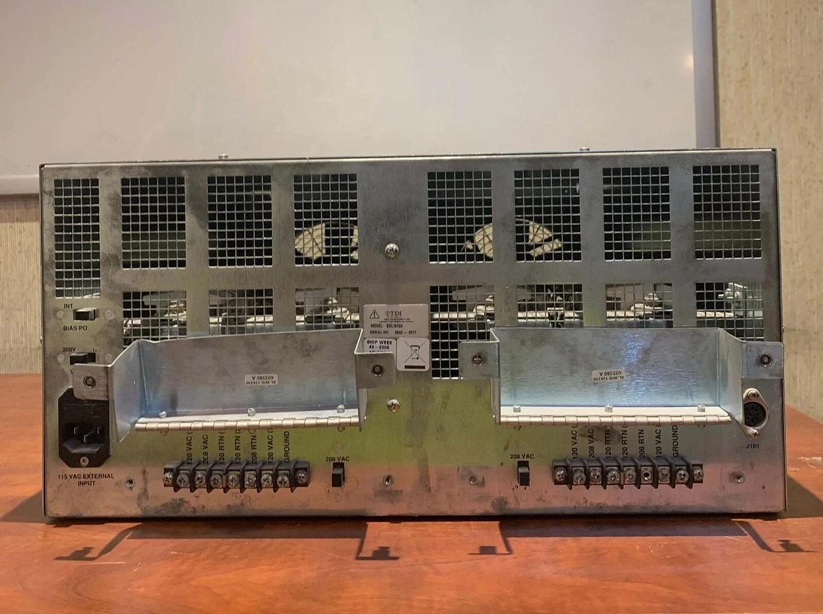 Used 4kW TDI Power SDL-1072 Rack Mountable Load Bank for Data Centers