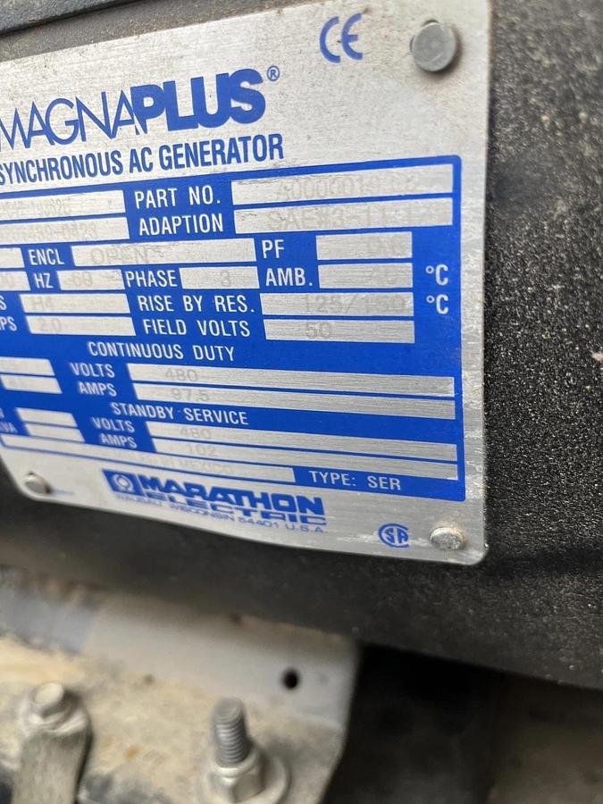 Used 75kva Generac MDG75DF4 Mobile Diesel Generator - S/N: 3003056745