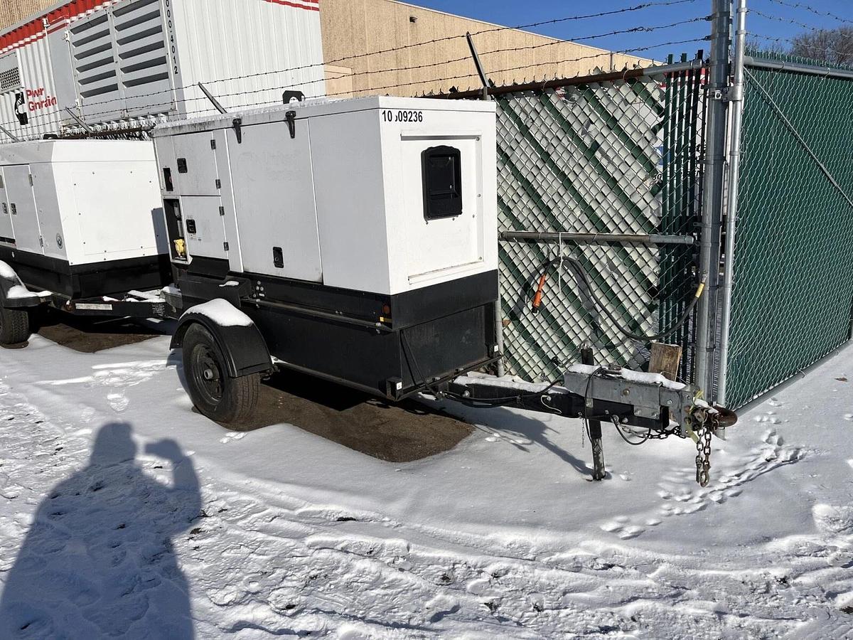 Used 25kVA Generac MMG25IF4 Mobile Diesel Generator - S/N: 3001741343