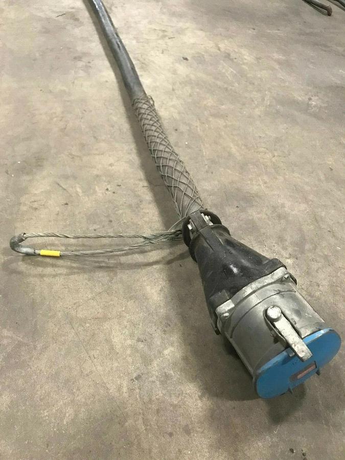 Used 40' 2/0 AWG 4 Conductor Meltric DS 200 Amp 3 Phase 480V Wire Cable