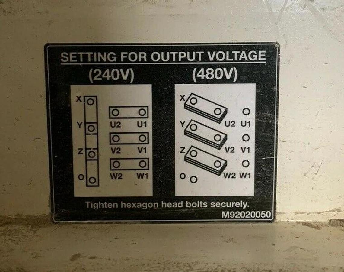 Used Multiquip Voltage Change Over Terminal Link Board | MQ Power P/N: M4273000003