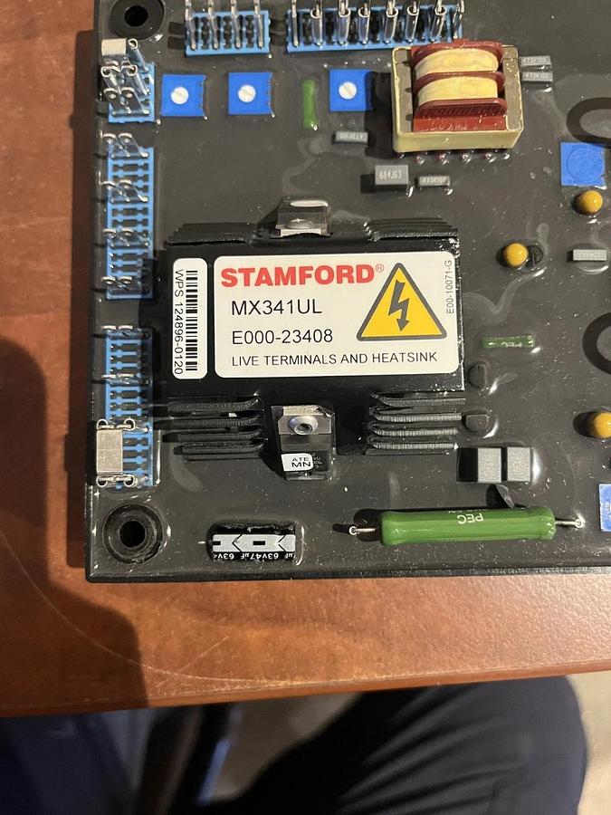 Stamford Cummins MX341UL Genuine OEM Automatic Voltage Regulator P/N: E000-23408
