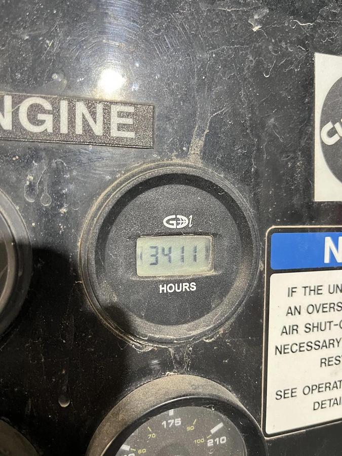 Used 150kw Cummins C150D6R-1402527 Spec. D Mobile Diesel Generator - S/N: D140666342