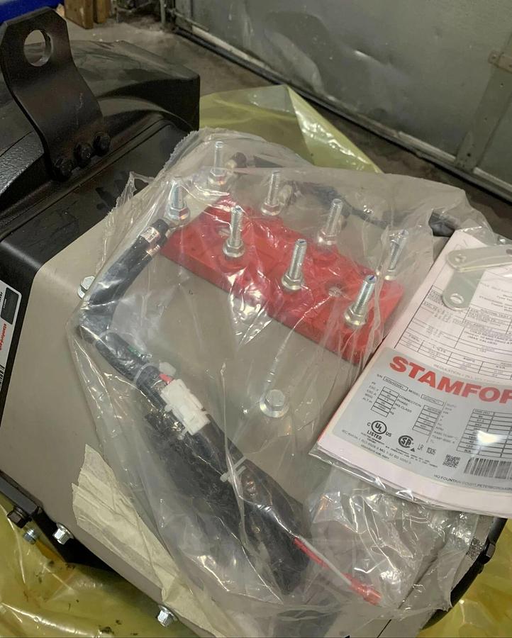 Used New 67.2kW Stamford UCI274C1 Alternator 240V 1PH | S/N: N20J423481