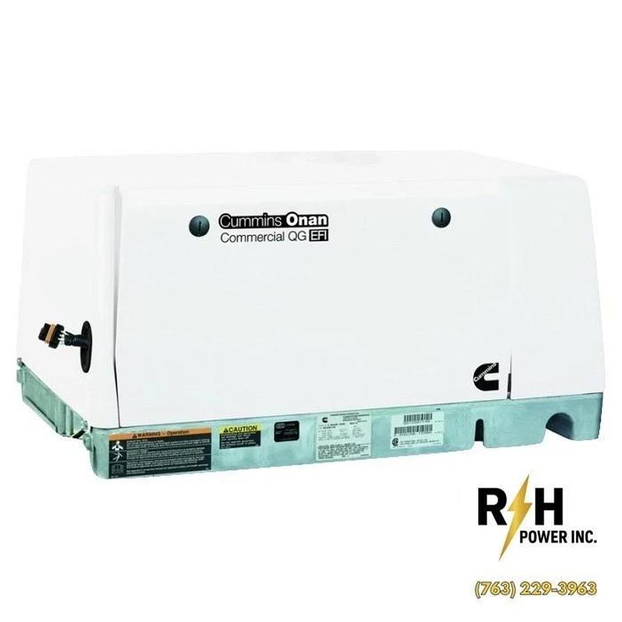 Used 5.5kw Cummins QG 5500 Mobile Gasoline Generator 5.5HGJAE-2555L P/N: A056D731