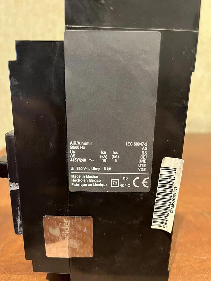 Used 100 Amp Square D PowerPact QD100 Circuit Breaker - QDL22100