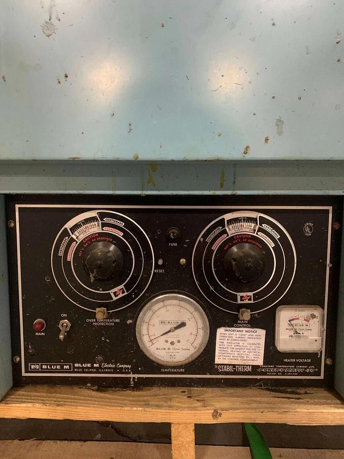 Used Used Blue M Stainless Steel Mechanical Convection Oven 4500W 240V | OV-580C-2