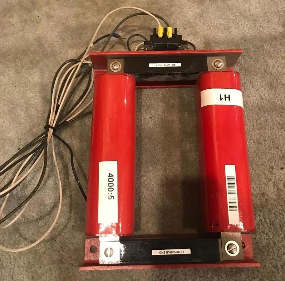 Used 4000:5 10KV Rectangular Housing Split Core 270R-402 270R402 |  (1 Per Purchase)
