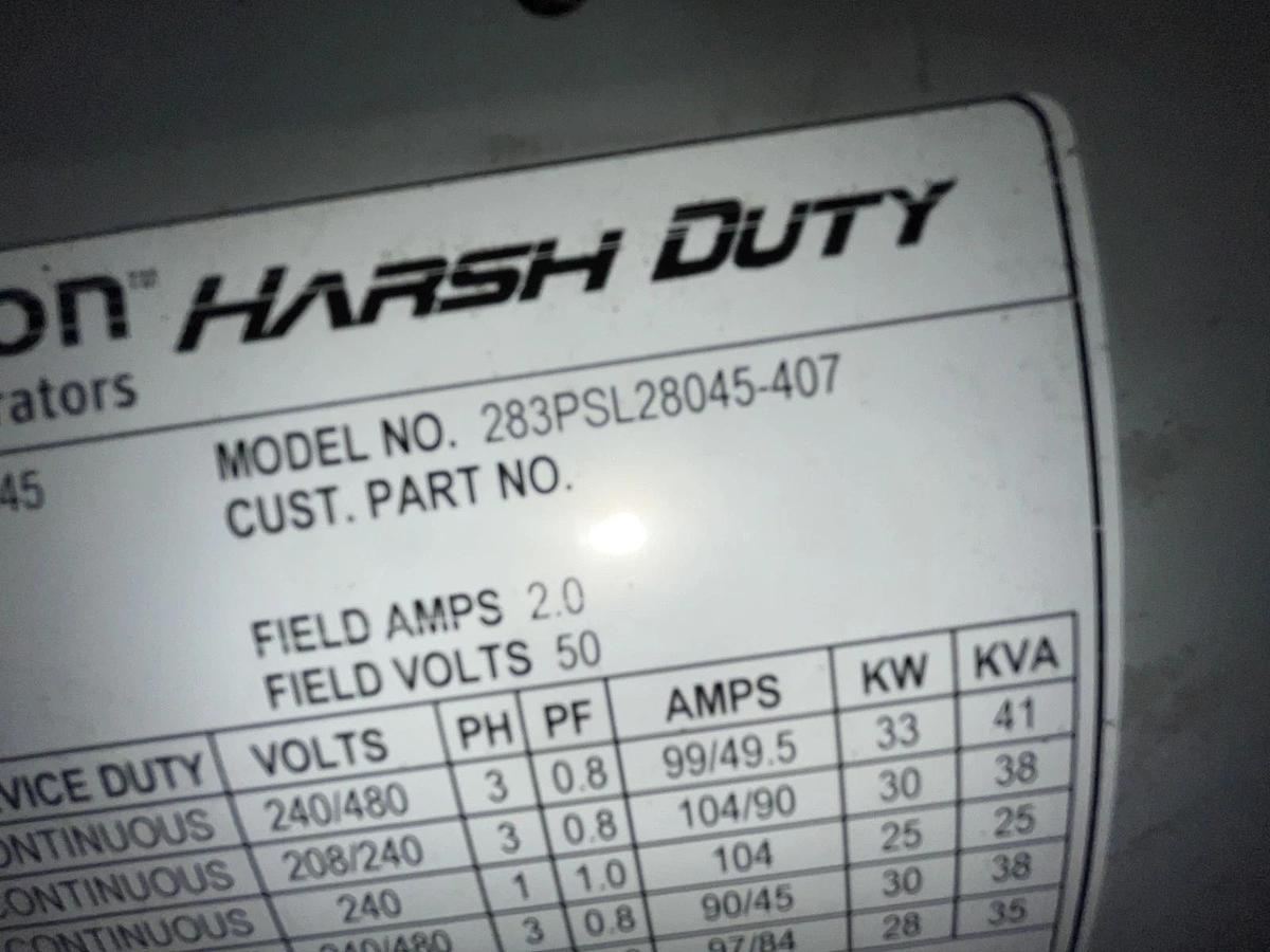 25kVA 2018 Generac MMG25IF4 Mobile Diesel Generator S/N: 3002961393 (New GenEnd)