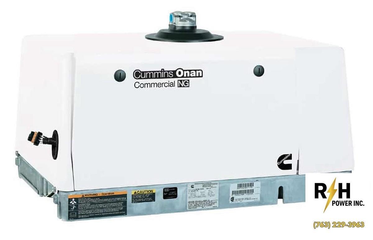 Used 5.5kw Cummins Commercial Natural Gas NG5500  5.5HGJAK/2000A - PN: A045X668