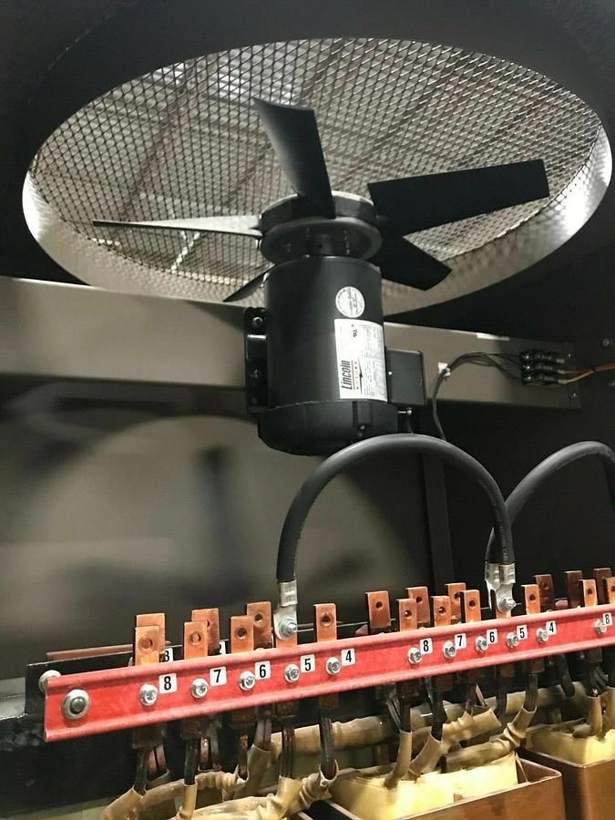 Used 200kVA Darrah Transformer | HV 480Y Overwound LV 3 10 Volts 8 Steps