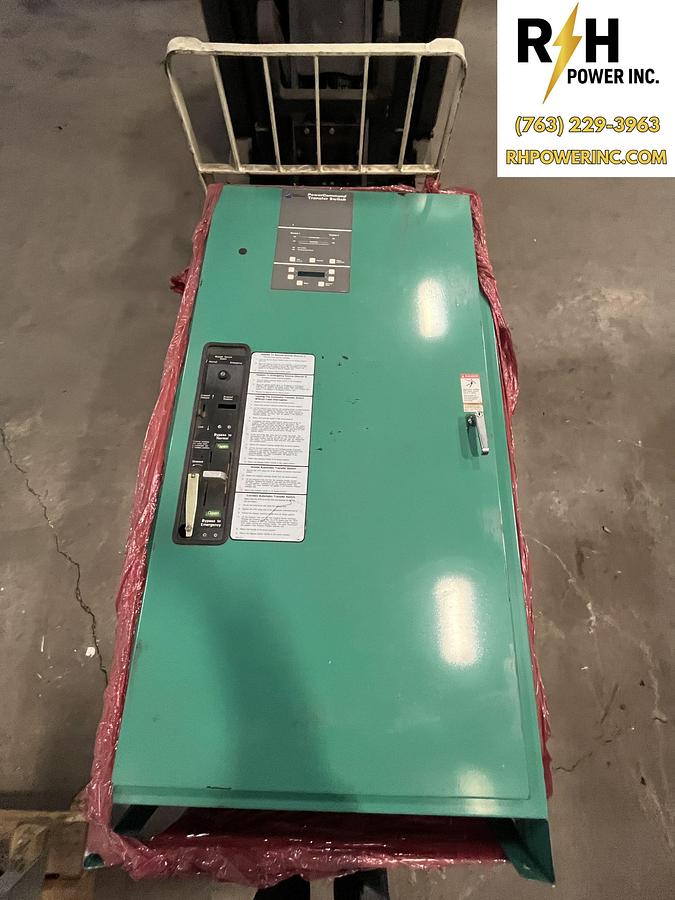 150A | 480V | Cummins BTPCB Bypass Automatic Transfer Switch | Spec. A | s/n L050866501