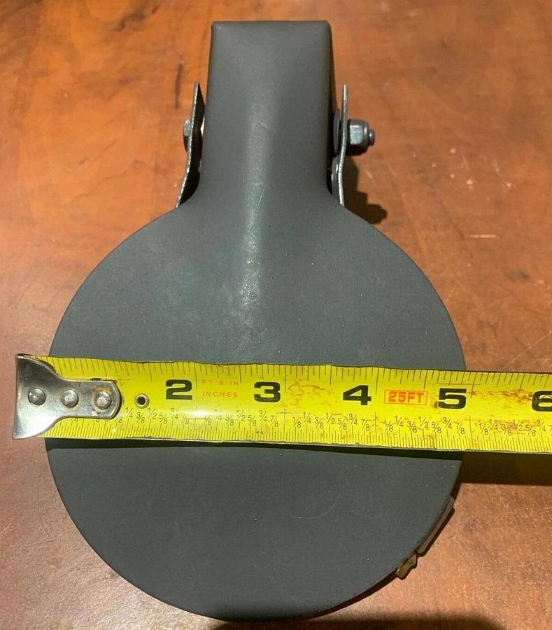 Used New Genuine OEM Cummins Onan 4.5" Steel Rain Cap | P/N: 155-0987