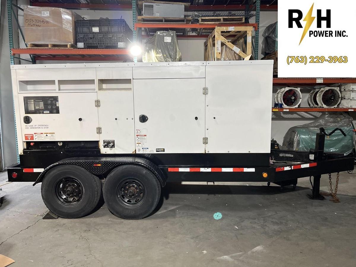 Used 150kw Cummins C150D6R Mobile Diesel Generator - S/N: E140679931