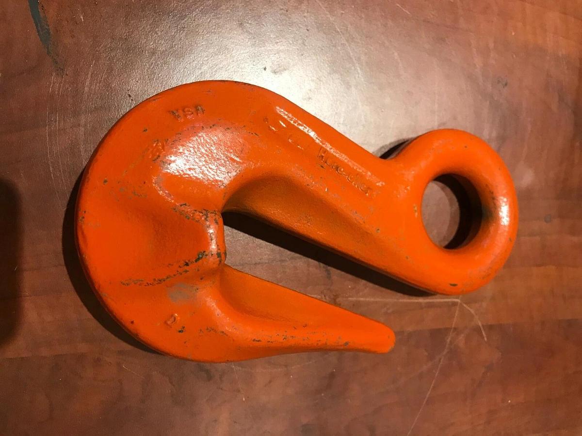 CM Herc Alloy Eye Chain Grab Hook 22-8 HA7/8 | USA Heavy Duty Rigging Lifting