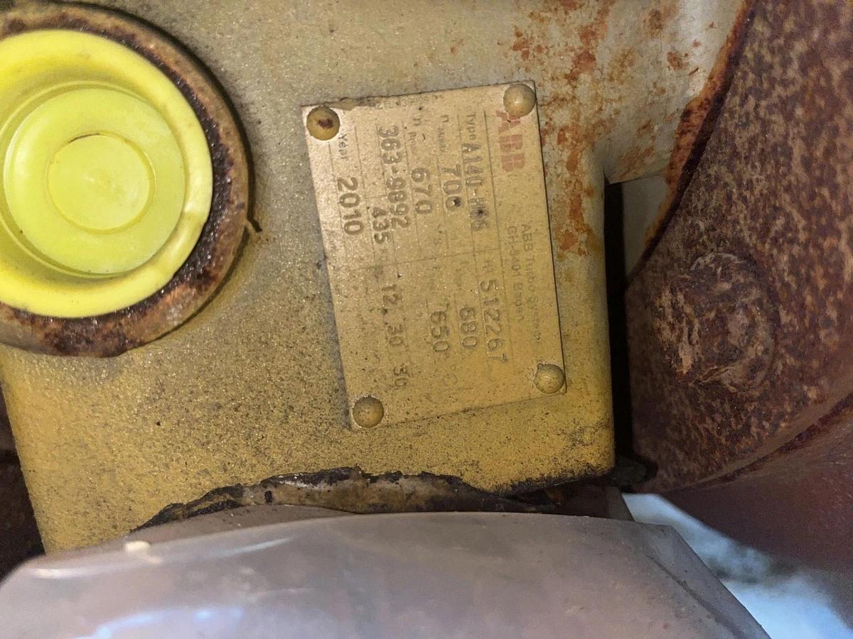 Used Genuine OEM CAT Caterpillar G3520E Turbo GP-BAS P/N: 380-1765 | ABB A140-H66