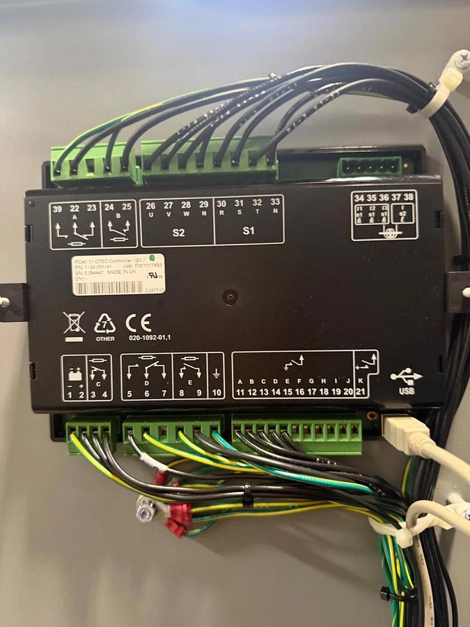 800A 208V Cummins OTECD Automatic Transfer Switch - E23M240584