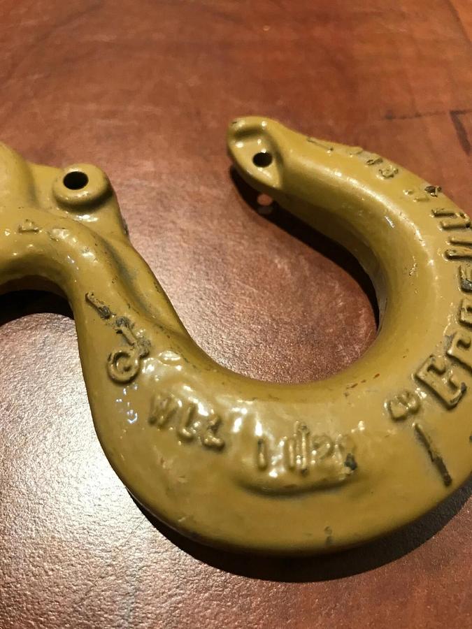 New Crosby Lifting Rigging Hook WLL 1 1/2 Ton (3,000 lbs.) | USA