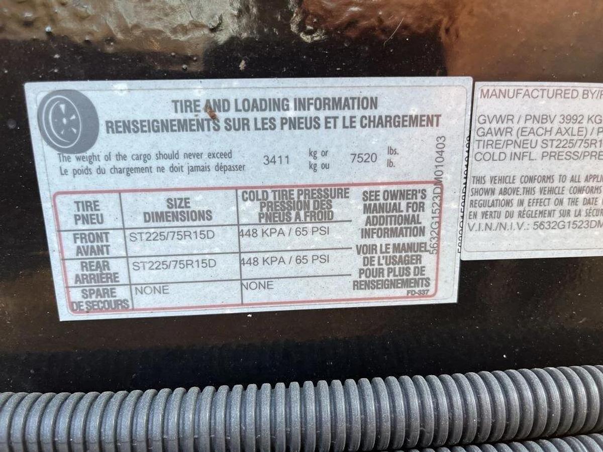 Used Used 15' MMDI Double Axle Trailer