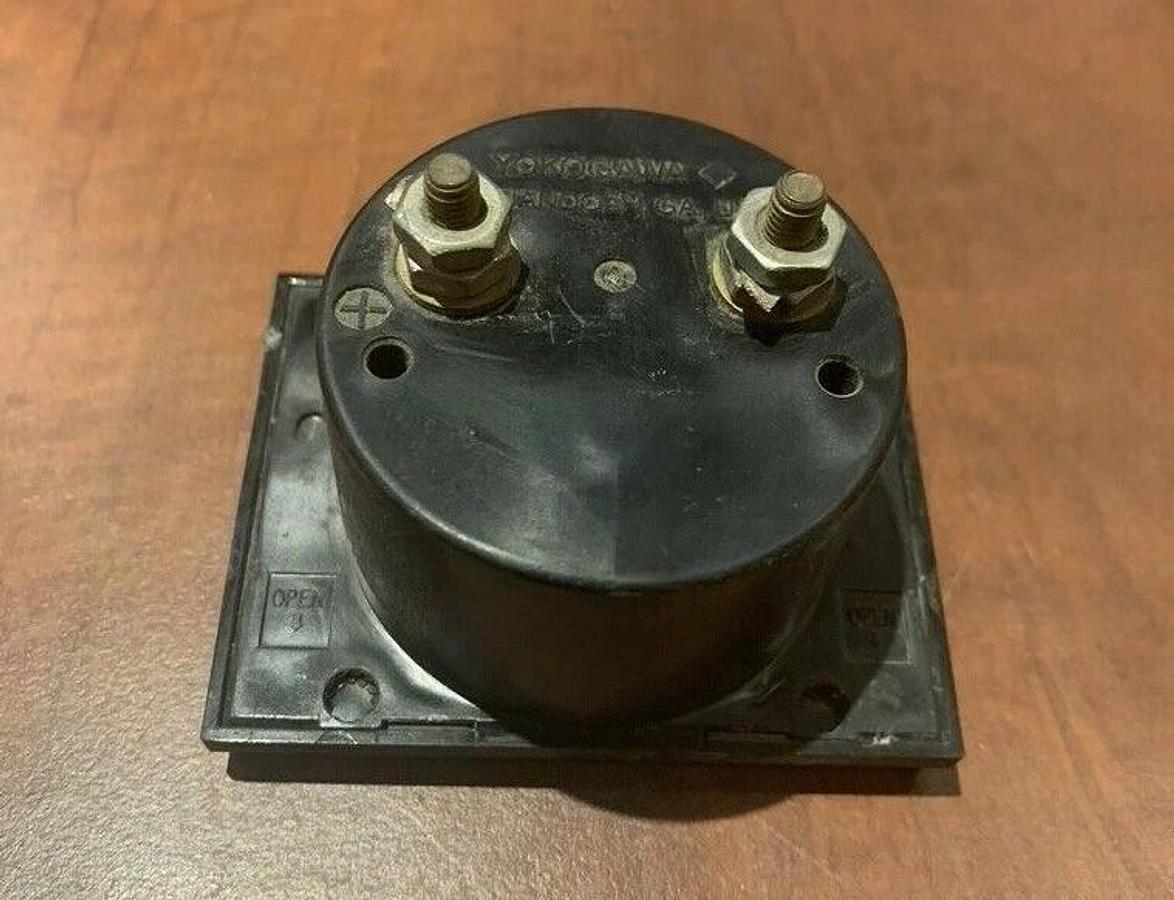 Used Yokogawa AC Amperes Amp Panel Meter 0-150 | Multiquip MQ P/N: 0601808986
