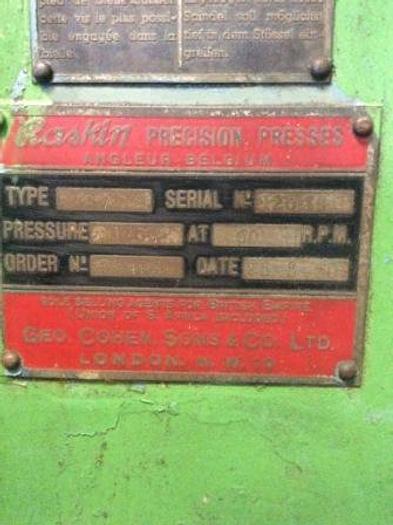 Used Used Raskin P7 120 Ton Eccentric Press