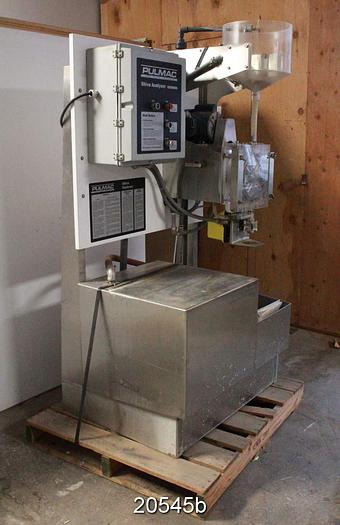Used Pulmac SA-D9 Shive Analyzer, 5-40 Grams, Allen Bradley Slc 100 Programmable Controller, General Electric 1/4 Hp, 1725 Rpm, 110 Volt, 60 Hertz Motor #20545