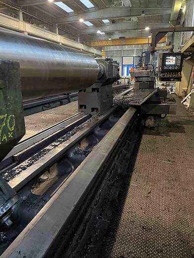 Usato TORNIO PARALLELO A TRE GUIDE TACCHI FTC 100 x 15000 CNC
