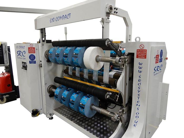 Used 62"  (1600MM)  NEW SRC SYSTEMS 610 COMPACT DUPLEX SHEAR SLITTING