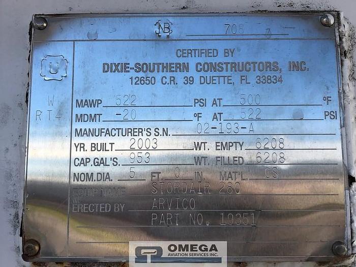 Used Arvico SA-280 Stordair Air Start Unit - Bottle Type