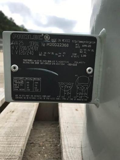 2020 Prolec and Central Moloney Pole Mount Transformers - 25, 50 & 100 KVA