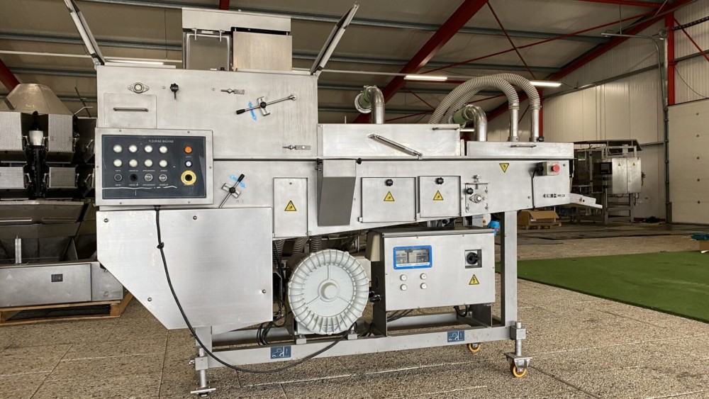 Used Hiwell pre-duster flouring machine 400mm