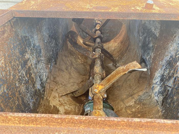 Used Used Marion Mixer approximately 100 cubic feet carbon steel Paddle Mixer