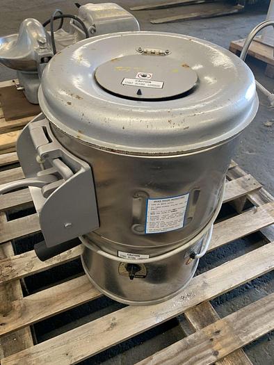 Used Peeler, Univex, Mdl G-Peeler, Potato, Batch, Abrasive #S744452